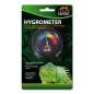 Preview: Analog – THERMOMETER und HYGROMETER, schwarz mit farbiger Skala